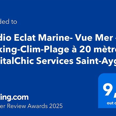 Studio Eclat Marine 3 Etoiles - Vue Mer - Parking-Clim-Plage A 20 Metres - Capitalchic Services Saint-Aygulf Fréjus Eksteriør billede