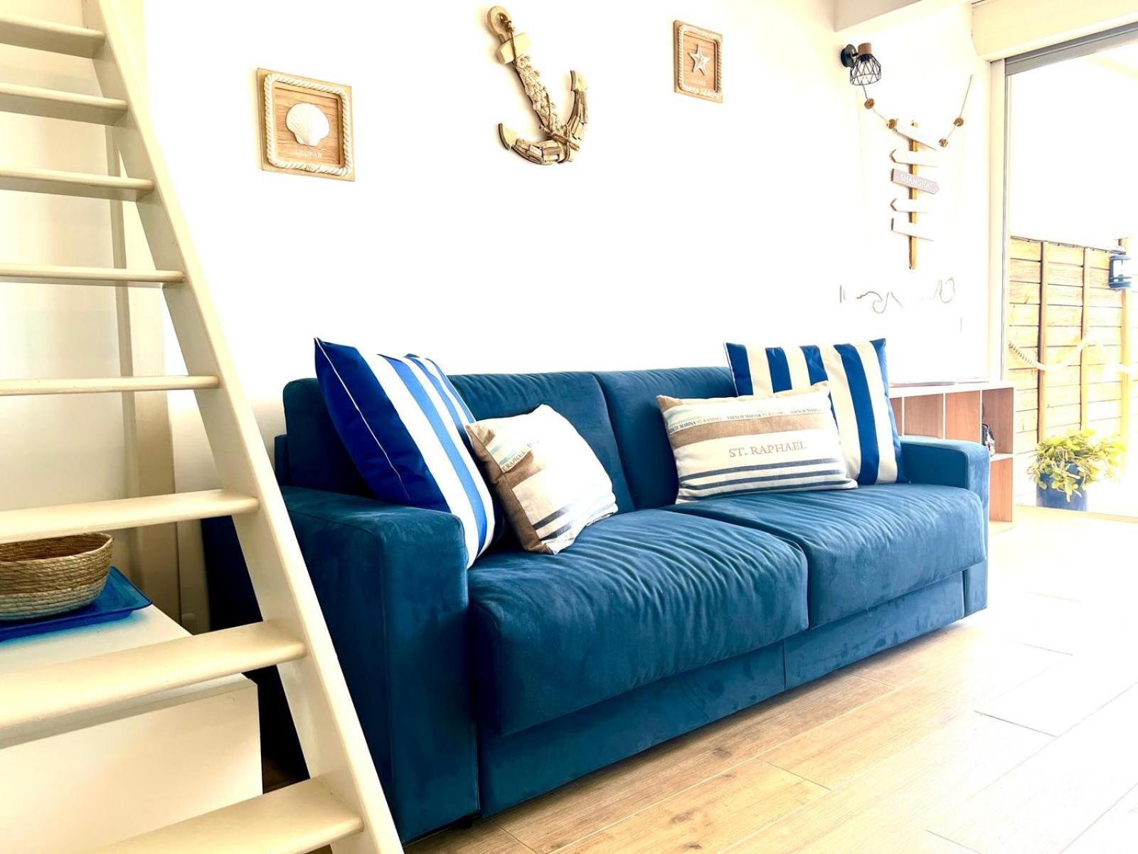 Studio Eclat Marine 3 Etoiles - Vue Mer - Parking-Clim-Plage A 20 Metres - Capitalchic Services Saint-Aygulf Fréjus Eksteriør billede