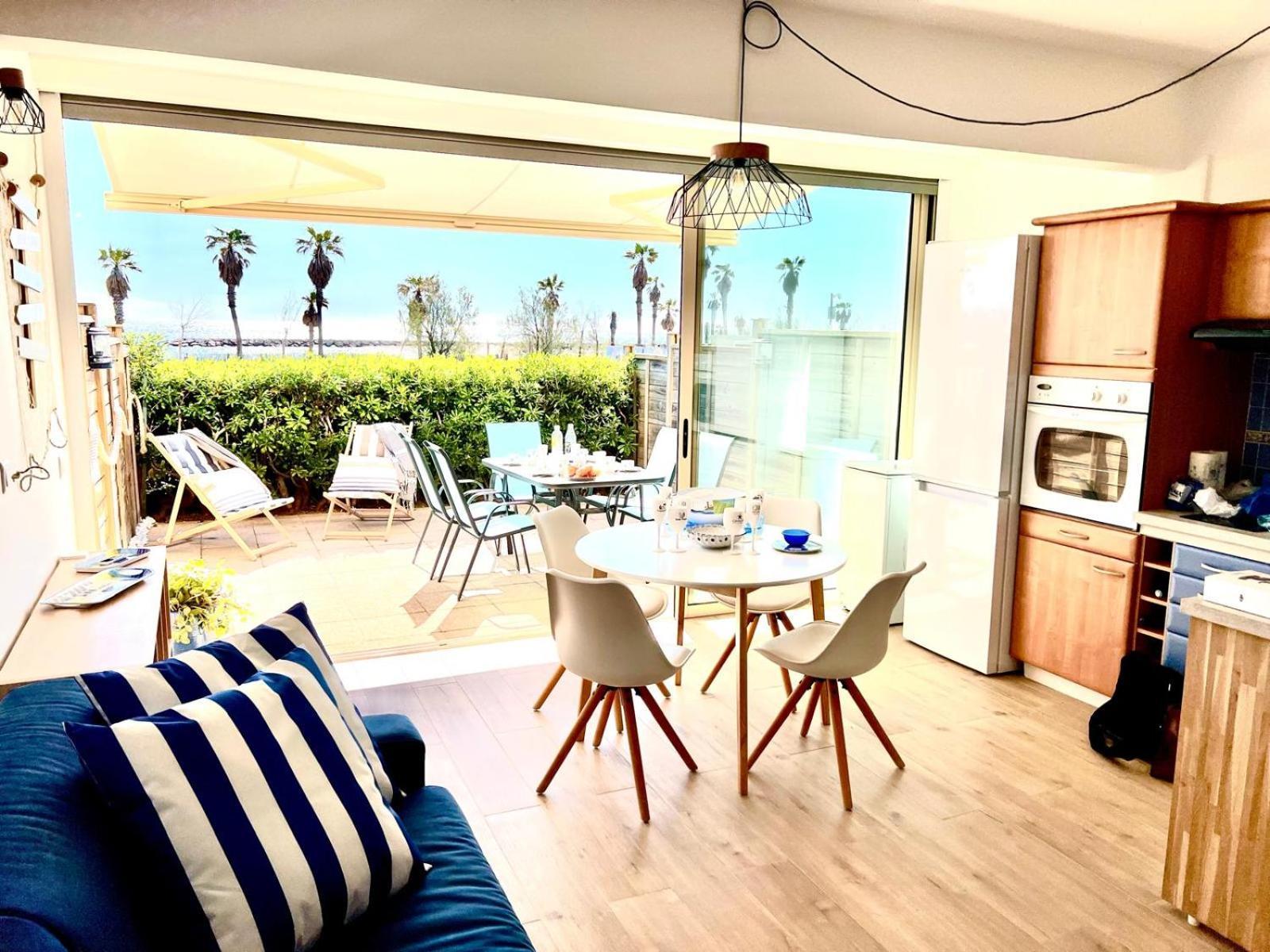 Studio Eclat Marine 3 Etoiles - Vue Mer - Parking-Clim-Plage A 20 Metres - Capitalchic Services Saint-Aygulf Fréjus Eksteriør billede