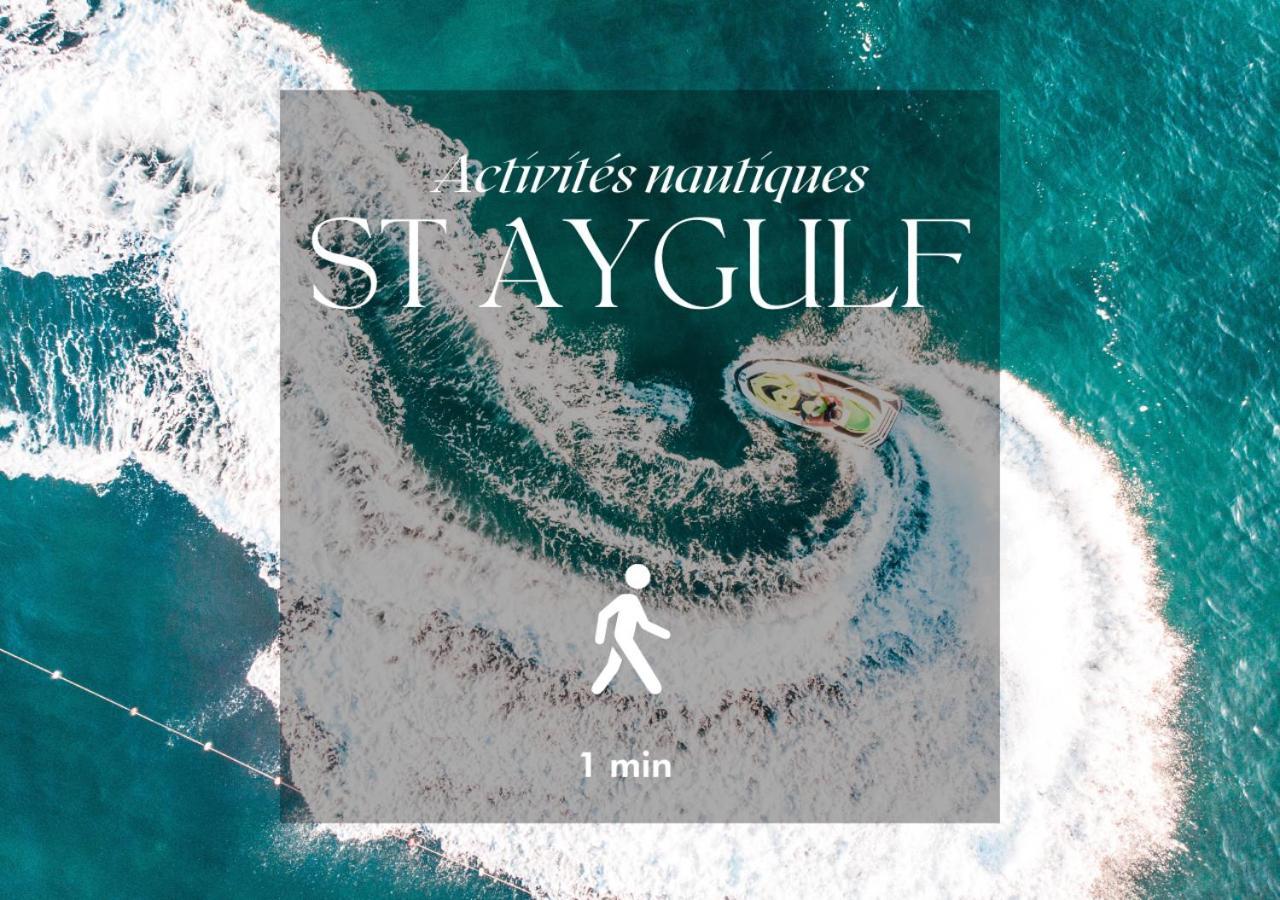 Studio Eclat Marine 3 Etoiles - Vue Mer - Parking-Clim-Plage A 20 Metres - Capitalchic Services Saint-Aygulf Fréjus Eksteriør billede