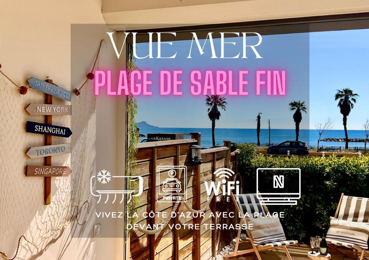 Studio Eclat Marine 3 Etoiles - Vue Mer - Parking-Clim-Plage A 20 Metres - Capitalchic Services Saint-Aygulf Fréjus Eksteriør billede